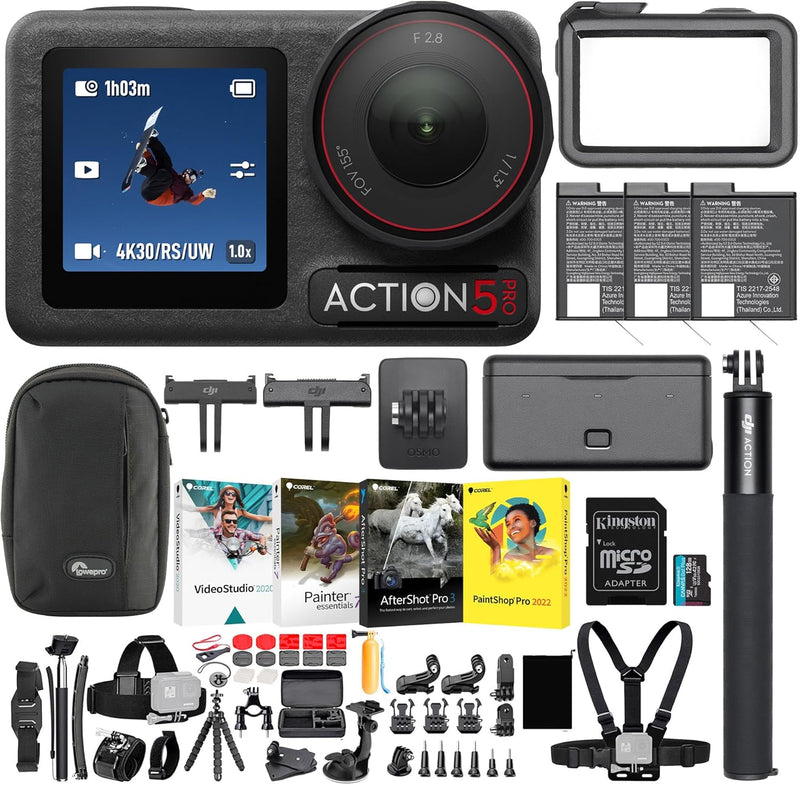 DJI Osmo Action 5 Pro Adventure Combo 128GB Bundle — main product image