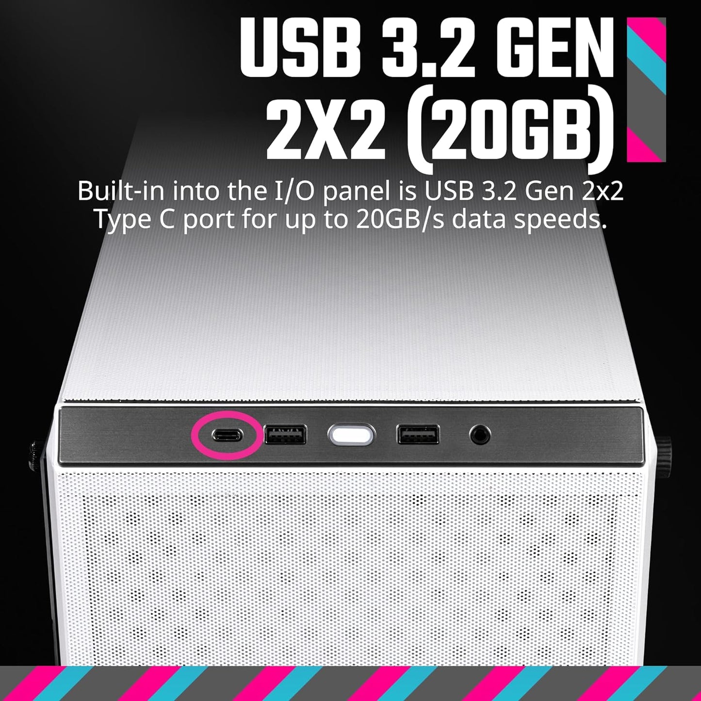 Cooler Master Q300LV2-WGNN-S00 White Micro-ATX Tower Case