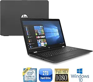 HP 15-bs067cl Renewed Laptop Core i5 2TB HDD 12GB RAM 15.6" FHD