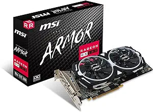 MSI Radeon RX 580 ARMOR 8G OC Gaming Graphics Card — main product image