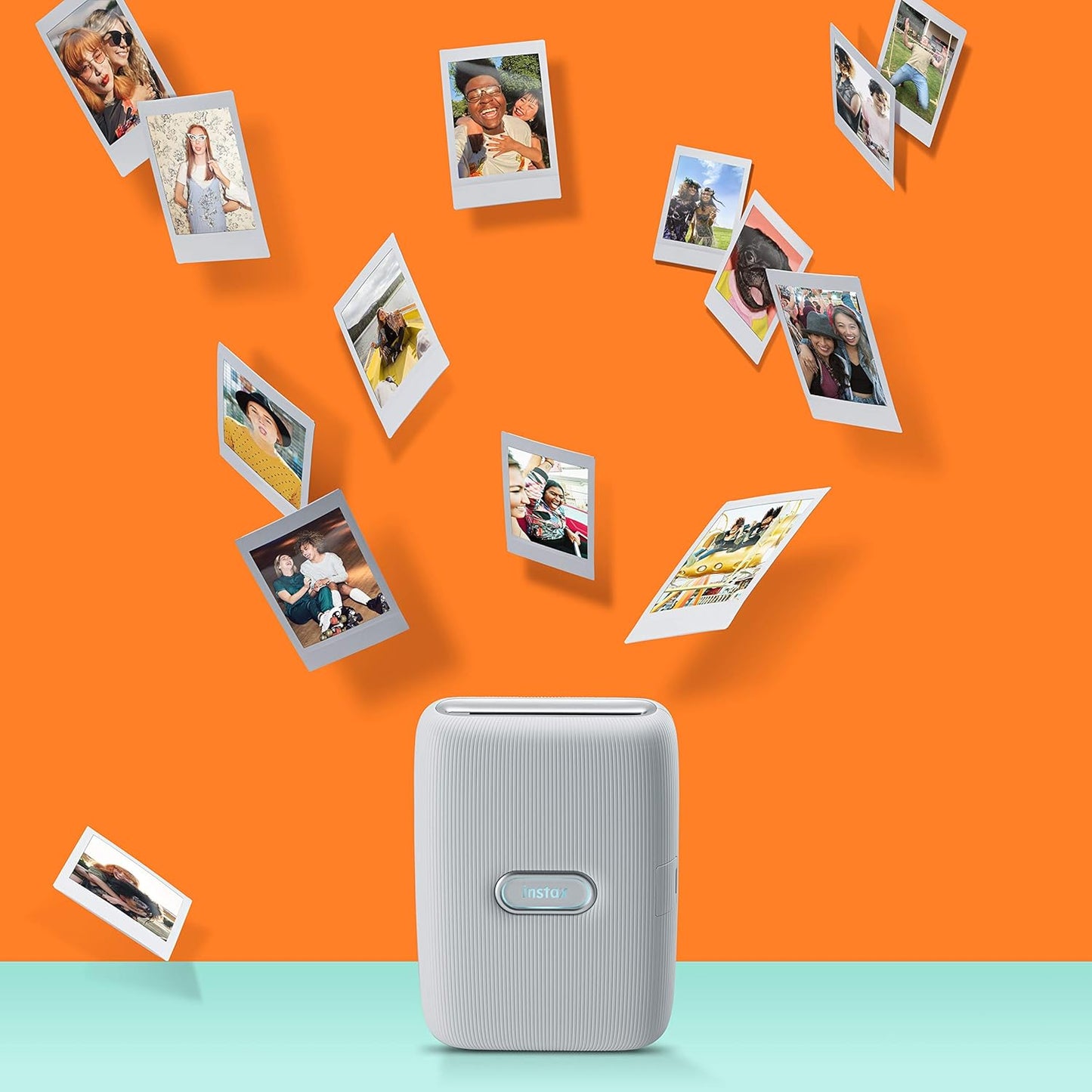Fujifilm INSTAX Mini Link Printer - Ash White: Smartphone Photo Printer