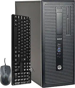 HP EliteDesk 800 G1 i7 Tower PC GT 1030 Renewed