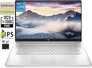 HP Flagship 17.3" i5 Laptop 16GB RAM 512GB SSD