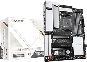 Gigabyte B550 Vision D-P (AM4) ATX Motherboard with Thunderbolt 3 & WiFi 6