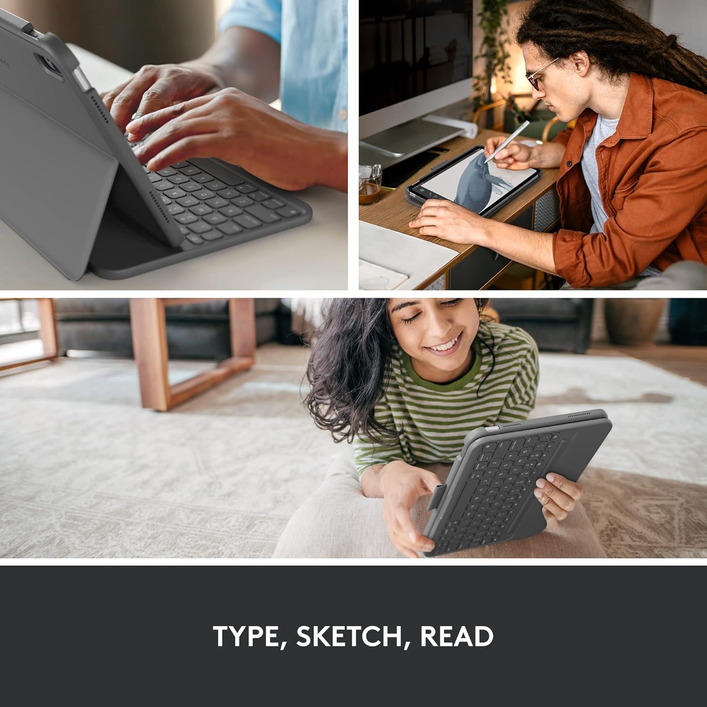 Logitech 920-011368 Slim Folio iPad 10th Gen Keyboard Case