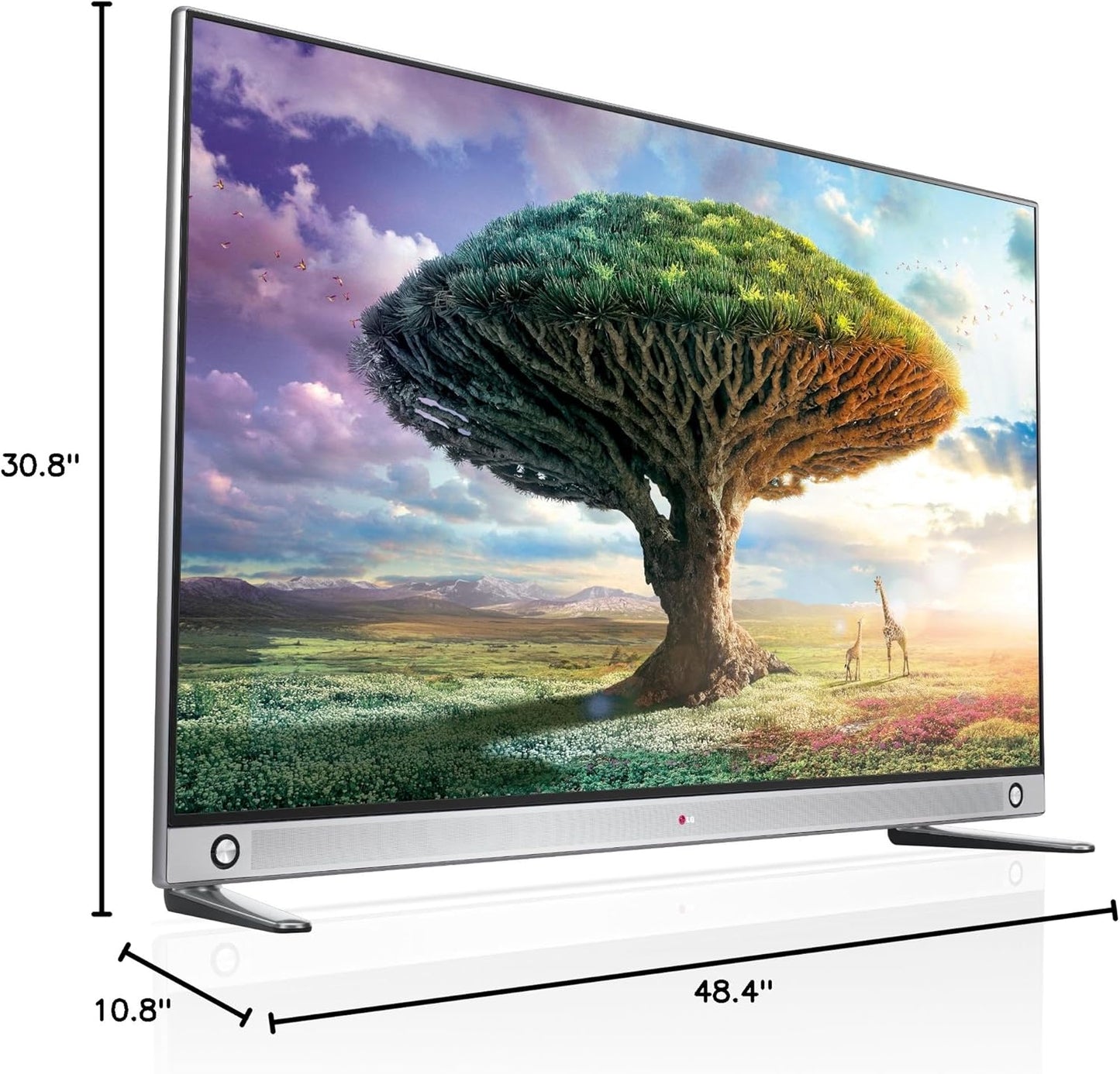 LG 55LA9650 55-Inch 4K Ultra HD 3D Smart LED TV