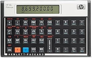 HP F2231AA#UUZ 12C Platinum Financial Calculator — main product image