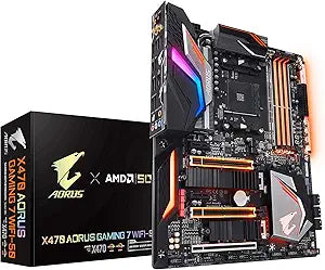 Gigabyte X470 AORUS Gaming 7 WiFi Motherboard (Renewed)