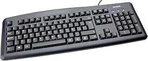 Microsoft JWD-00031 Wired Keyboard 200 - Black USB