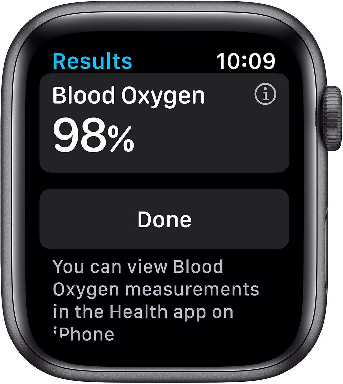 Apple A2292 Watch Series 6 GPS, 44mm Space Gray (Renewed)