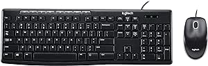Logitech 920-002714 Media Combo MK200 - Keyboard and Mouse Set