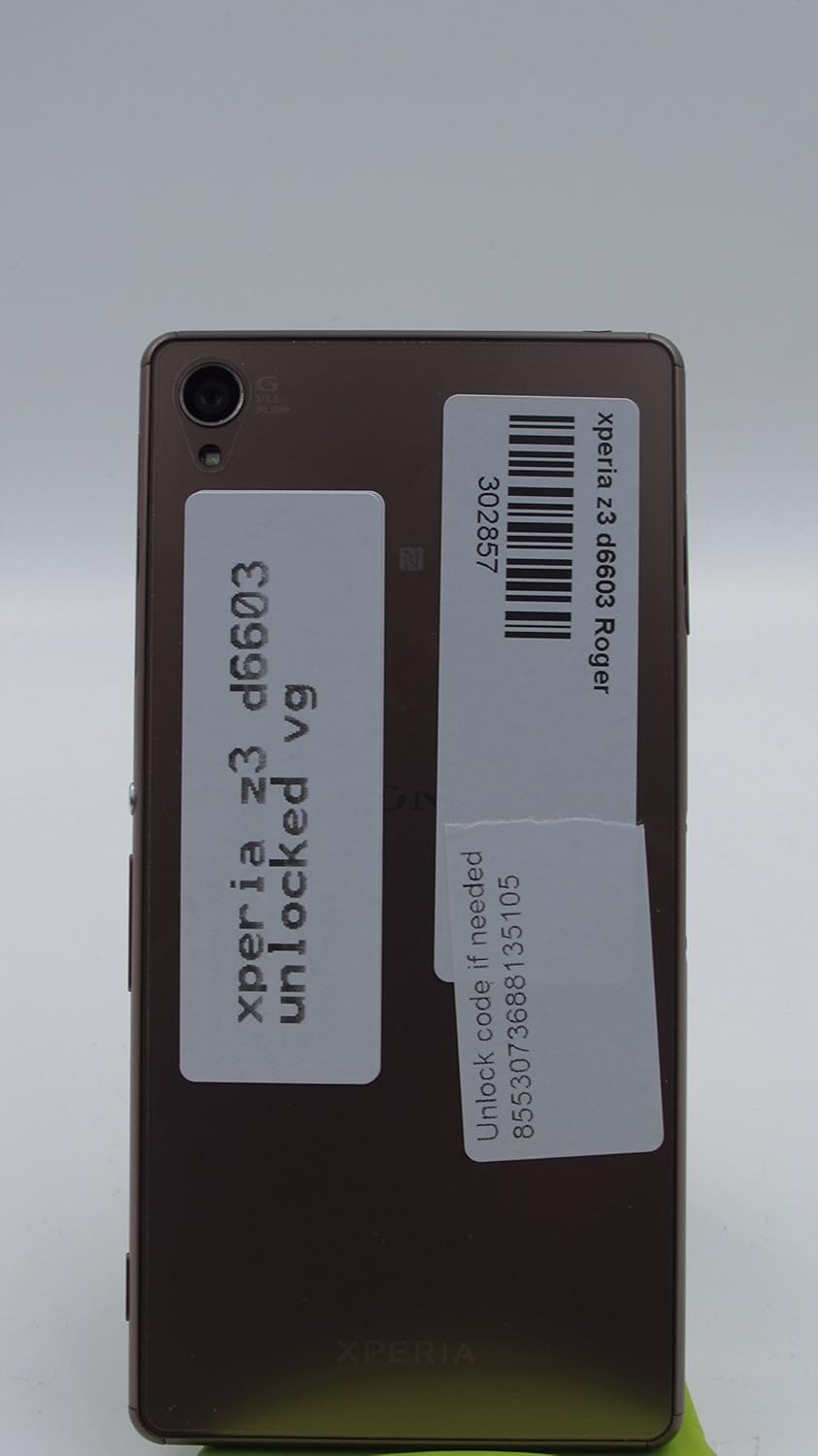 Sony 1288-2303 Xperia Z3 D6603 LTE Copper Unlocked