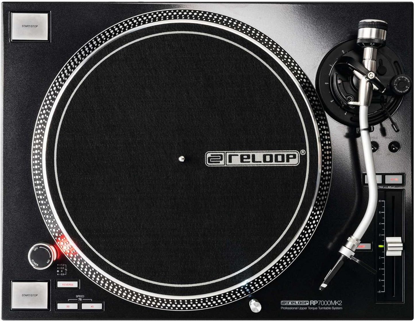 Reloop RP-7000MKII High-Torque DJ Turntable Pair