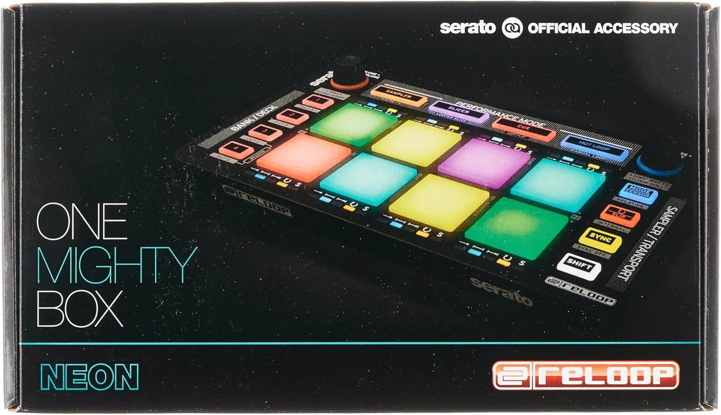 Reloop AMS-NEON USB Serato DJ Pad Controller