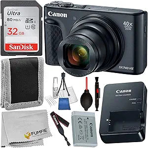 Canon 2955C001 PowerShot SX740 HS Camera Bundle