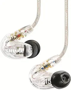 Shure SE215-CL-J Headphones - Professional Sound Isolating Earphones