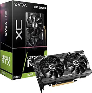 EVGA 08G-P5-3553-KR GeForce RTX 3050 XC Gaming Graphics