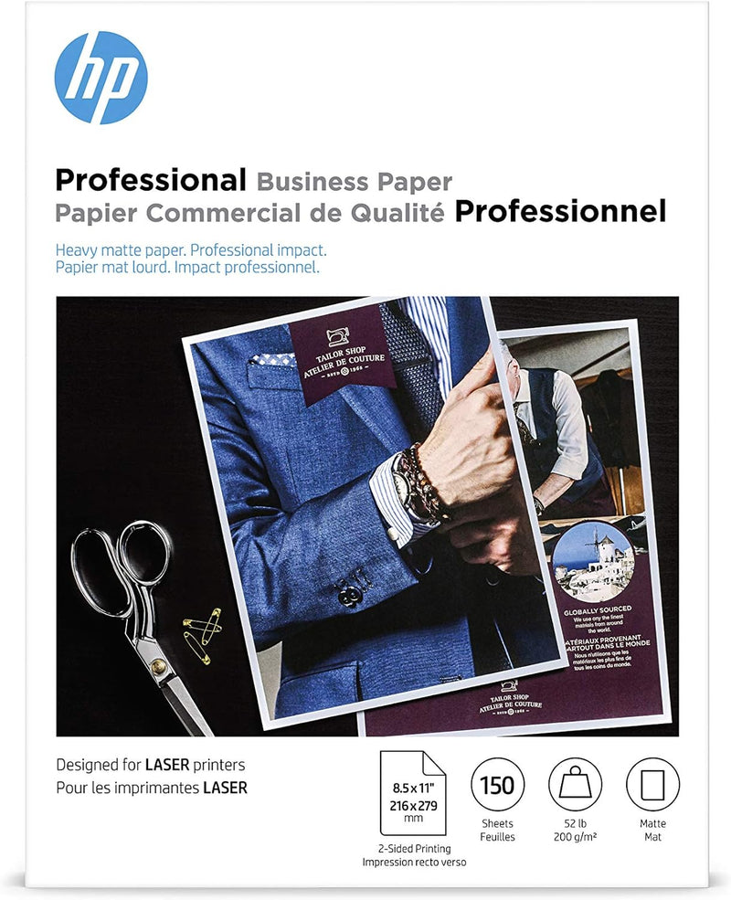 HP 4WN05A Professional Matte Business Paper 8.5x11 — main product image