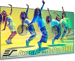 Elite Screens AR100H2-AUHD 100" AcousticPro UHD Projector Screen
