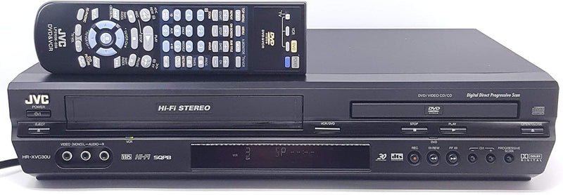 JVC HR-XVC30U Hi-Fi DVD/VCR Combo Player — main product image