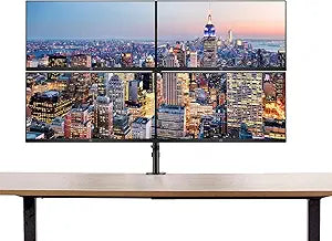 HP ASISP67 27" IPS Monitor 4-Pack w/ Adjustable Stand