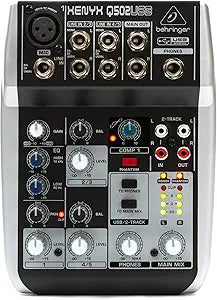 Behringer Q502USB Xenyx Mixer with USB