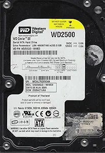 Western Digital WD2500JD-98HBC0 250GB SATA HDD — main product image