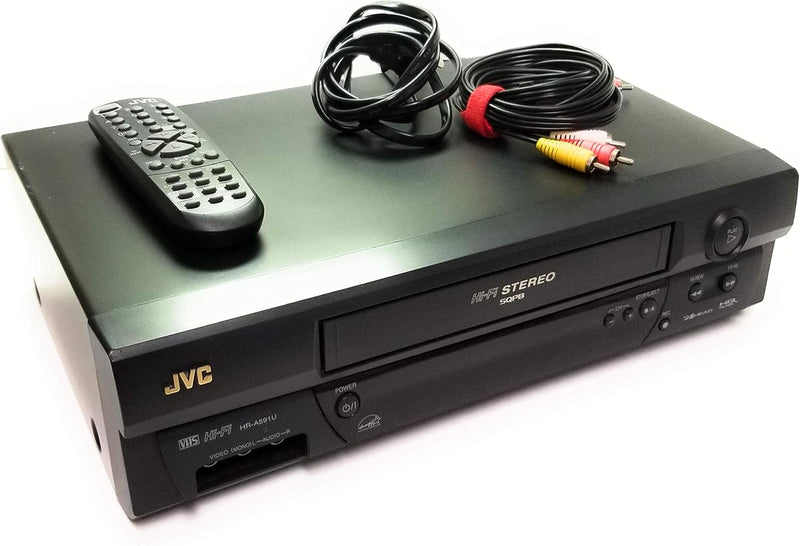 JVC HR-A591U 4-Head Hi-Fi Stereo VCR — main product image