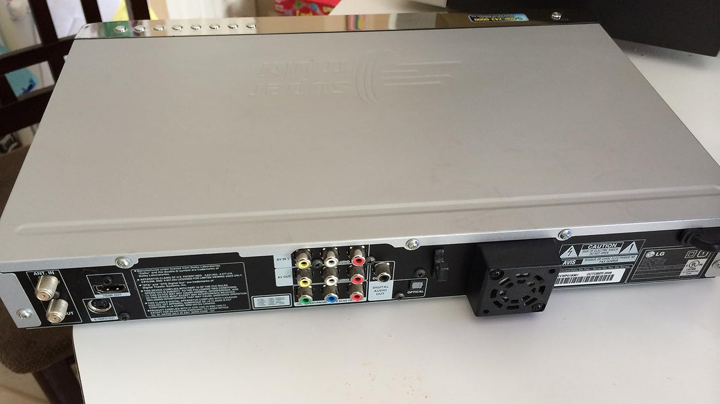 LG DR1F9H DVD Recorder HDMI Output and Memory Card Slot
