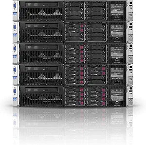 HP DL380p Proliant Server 2X E5-2670 64GB Renewed