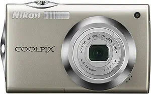 Nikon S4000 Champagne Silver 12MP Digital Camera