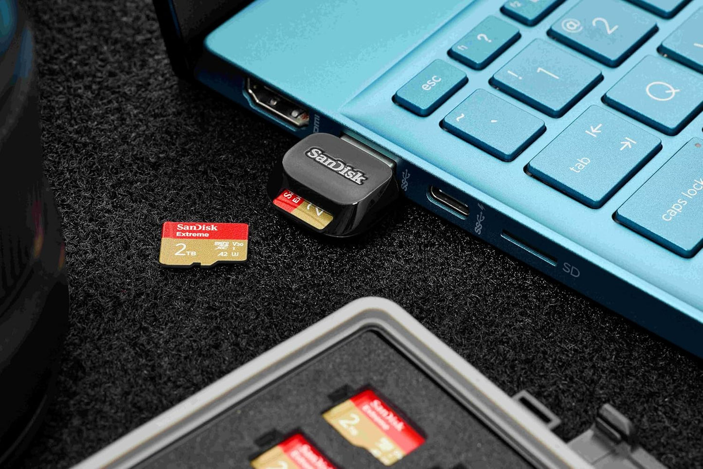 SanDisk SDDR-B731 QuickFlow MicroSD UHS-I USB Reader