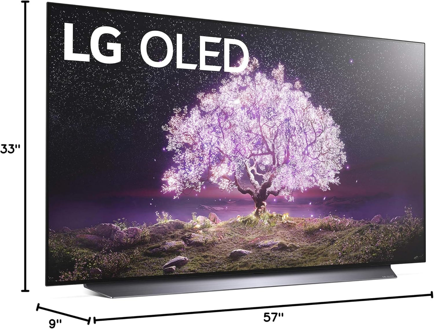 LG OLED65C1PUB 65" 4K OLED Smart TV with Mount (Used)