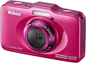 Nikon VNA321E1 Coolpix S31 Waterproof Pink Camera — main product image