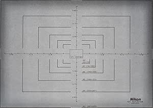 Nikon FXA10064 Grey Card for PF-3 Flash