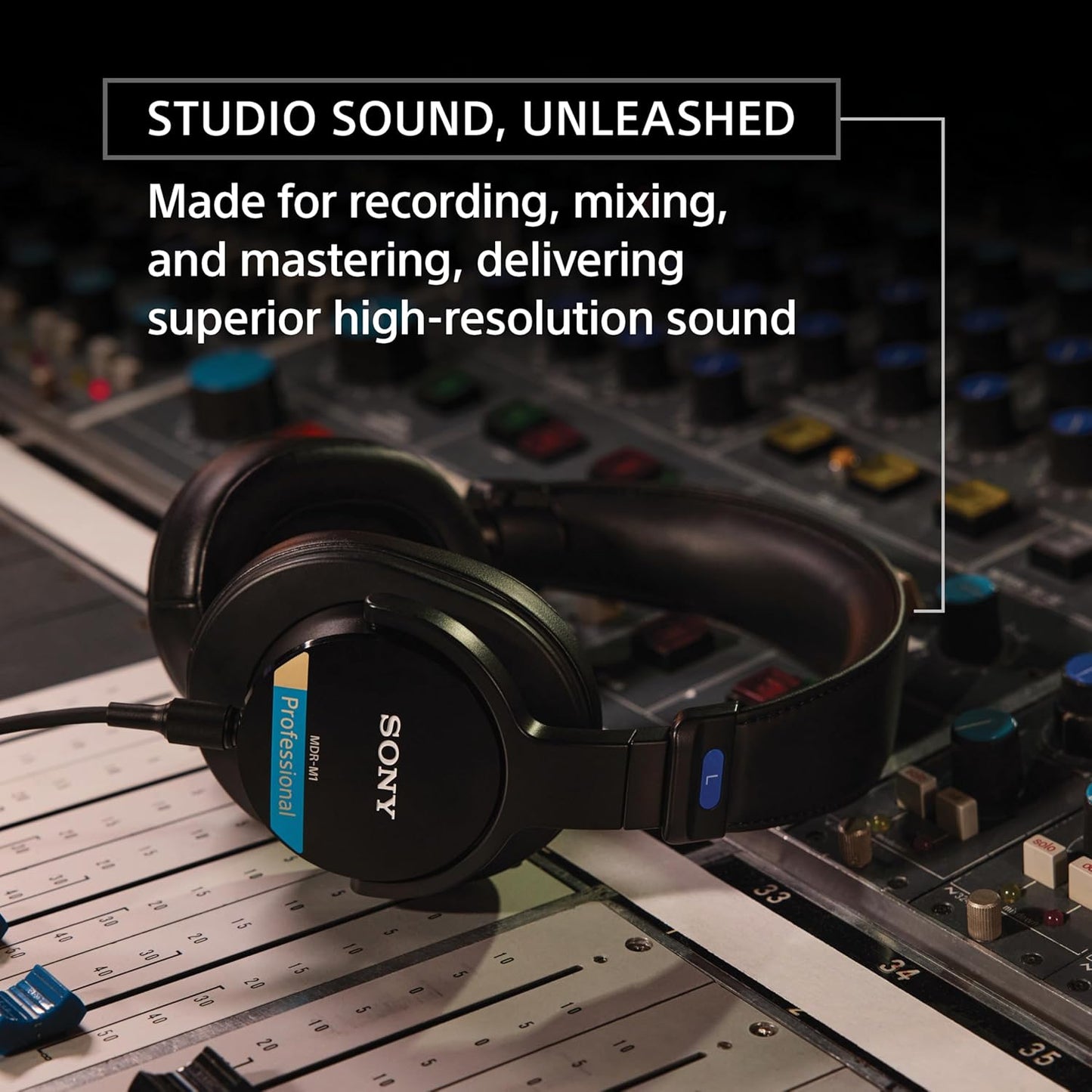 Sony MDR-M1 Professional Closed Monitor Headphones