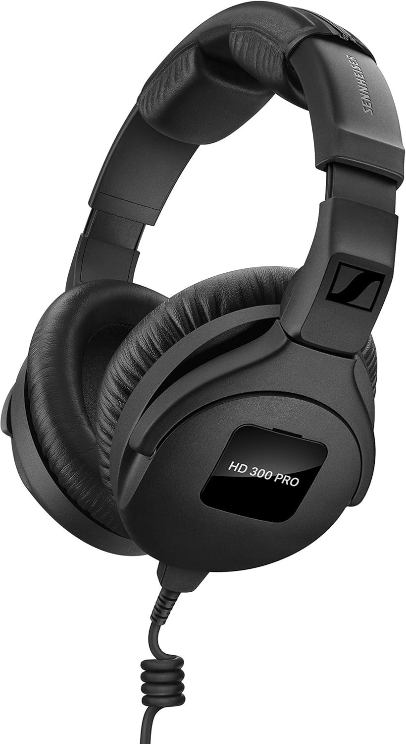 Sennheiser HD 300 Pro Monitoring Headphones (Renewed)