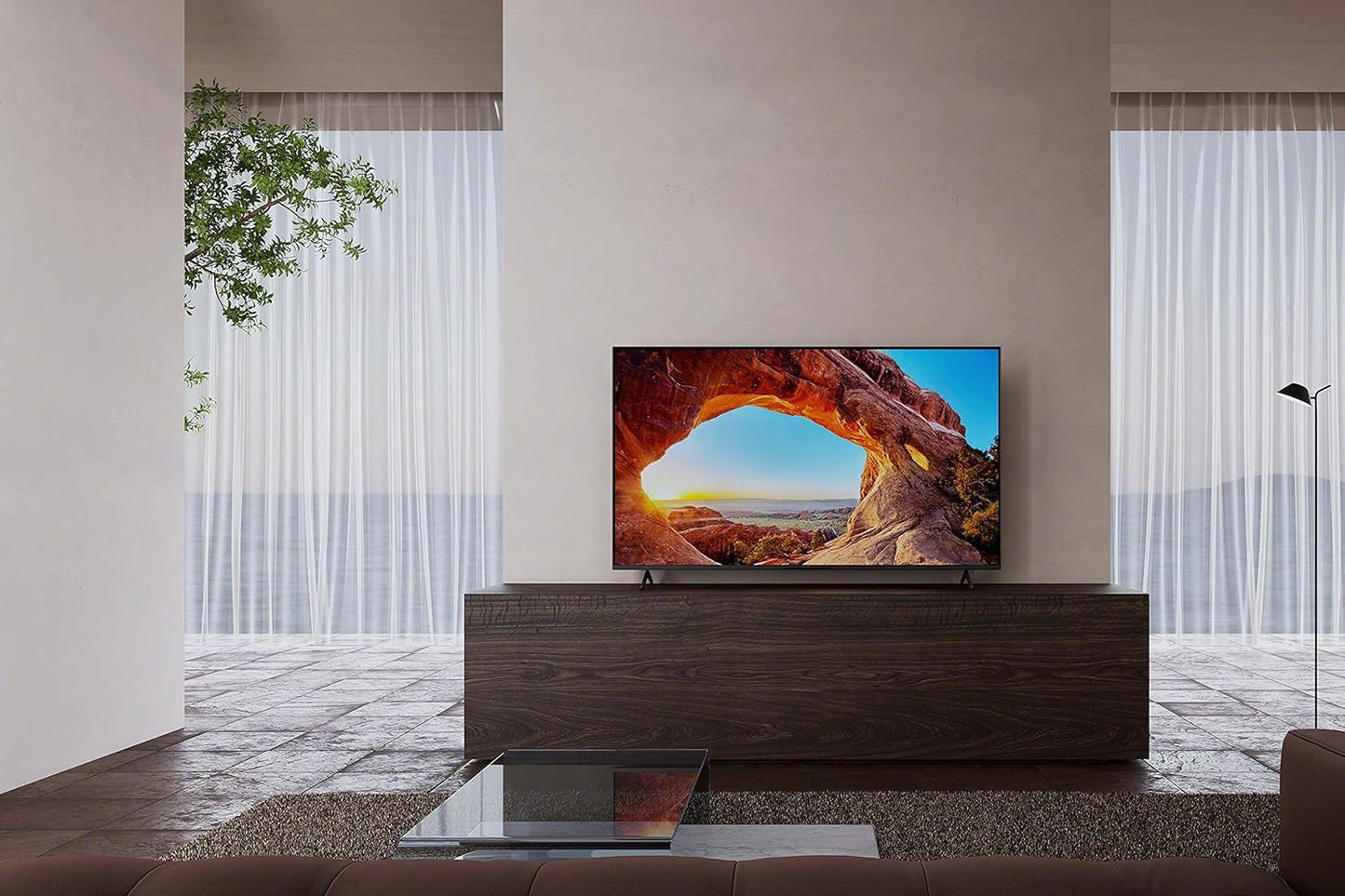 Sony KD65X85J 65" 4K HDR LCD TV Full Motion Mount Bundle (Used)