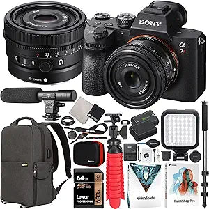 Sony E40SNILCE7RM3ABX11 a7R III Camera 40mm Lens Bundle