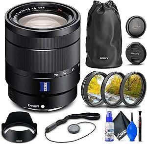Sony Vario-Tessar 16-70mm - E f/4 ZA OSS Lens - Renewed Kit