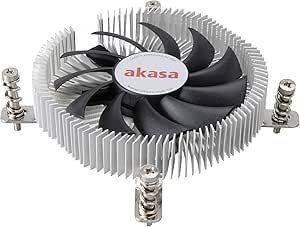 Akasa AK-CC7129BP01 Ultra Low Profile CPU Cooler — main product image