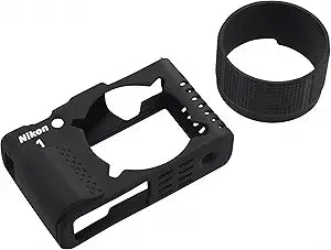 Nikon CF-N6000BK Black Silicone Camera Jacket — main product image
