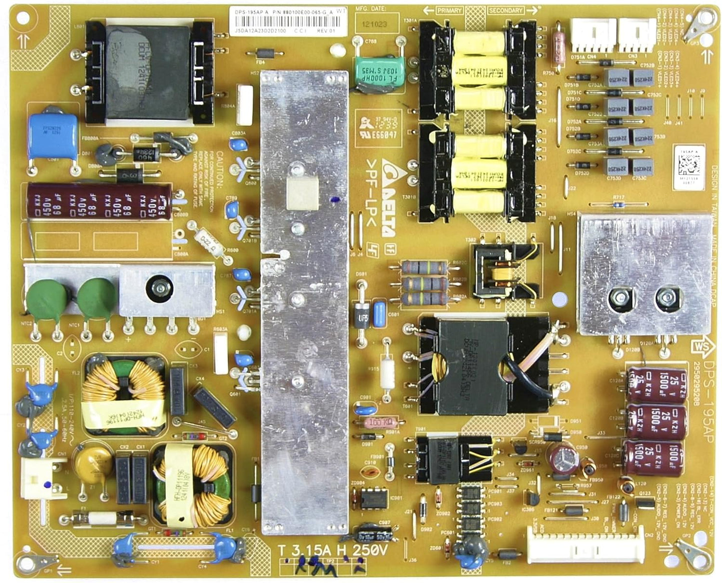 Sony SONKDL55EX640 - Mounted PWB GE55 - TV Component