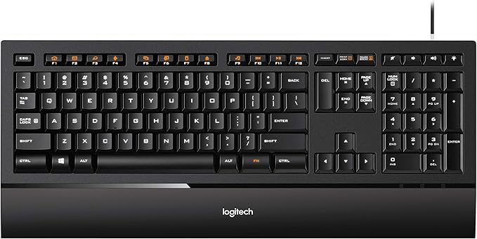 Logitech K740 Illuminated Ultrathin Backlit USB Keyboard