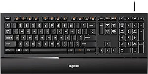 Logitech 920-000914 Illuminated Ultrathin Backlit Keyboard — main product image