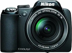 Nikon Coolpix P90 12.1MP Digital Camera - 24x Zoom VR LCD