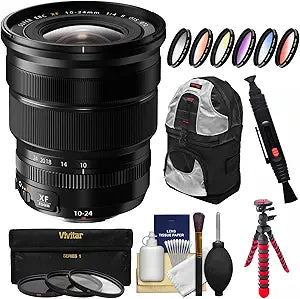 Fujifilm K-94129-03 10-24mm f/4.0 Wide-Angle Lens Kit