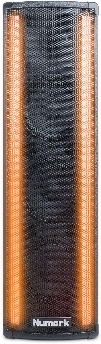Numark Lightwave 2-Way DJ Speaker LED Beat Sync