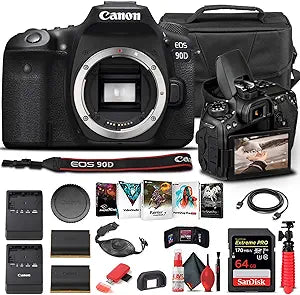 Canon 3616C002 EOS 90D DSLR Camera Body Bundle