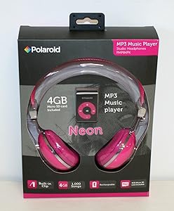 Polaroid 3289489 MP3 Music Player and Headphones